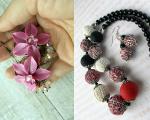 How to make polymer clay jewelry with your own hands: a master class