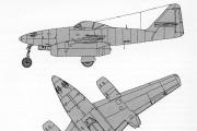 Общо описание на оформлението на messerschmitt me 262