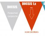 DOCSIS տեխնոլոգիա. ինչ է դա և ինչպես միացնել Ինչպես է աշխատում թվային հեռուստատեսությունը docsis 3